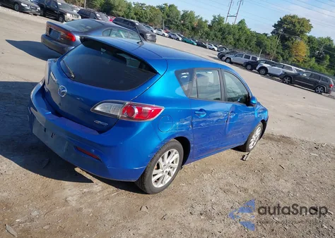2012 Mazda Mazda3 I Touring из США, поврежденный, VIN JM1BL1L75C1694956